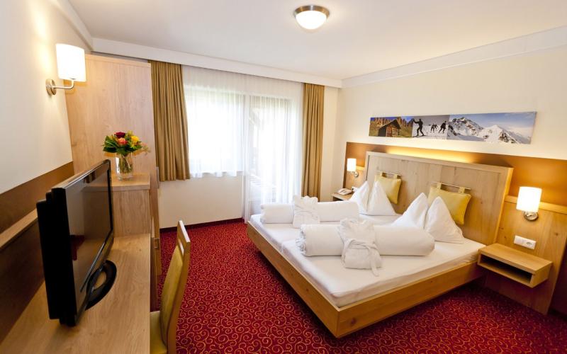 Beispiel eines Doppelzimmers im Hotel Lärchenhof