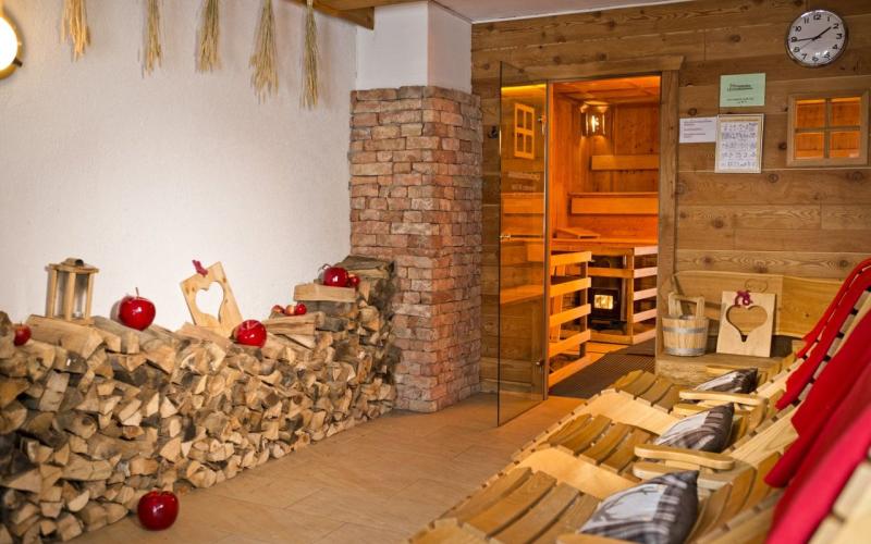 Sauna im Familienhotel Hinteregger