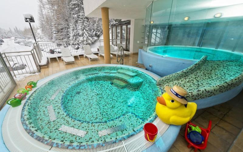 Babybecken im Familienhotel Hinteregger