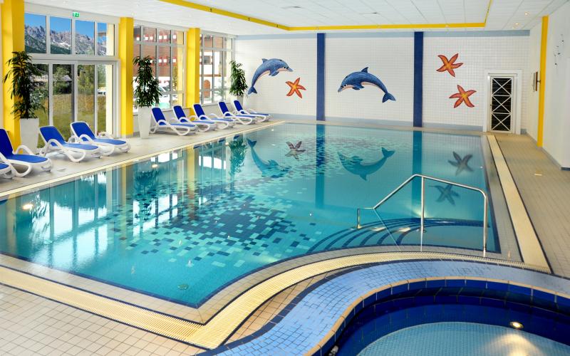 Innenpool im Marco Polo Alpina Familien- und Sporthotel
