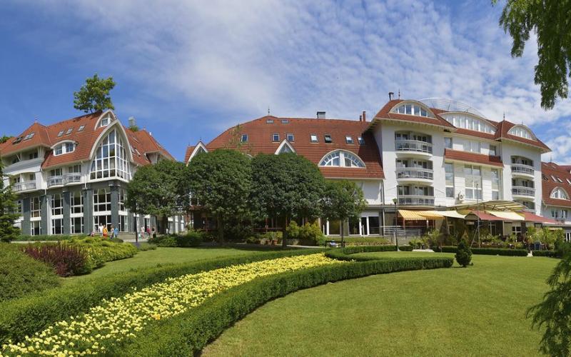Aussenansicht des MenDan Hotels Magic Spa und Wellness 