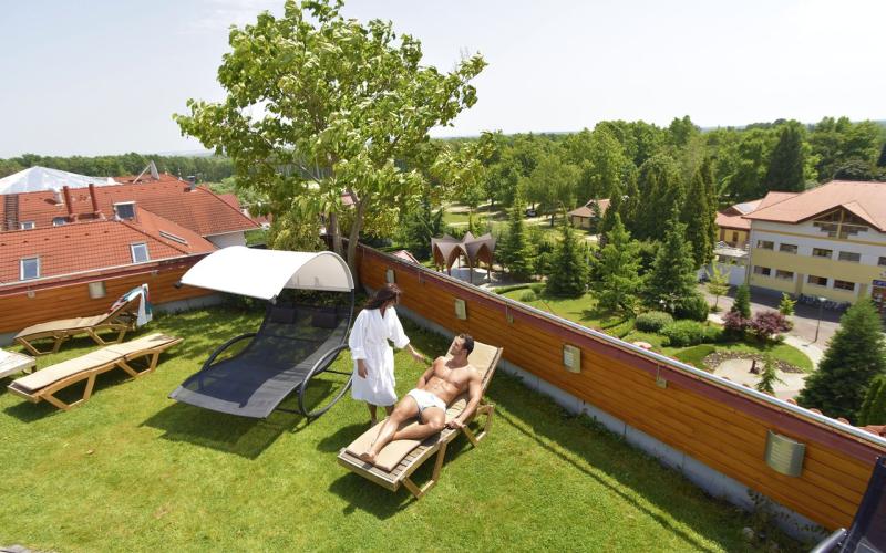 Panoramaterrasse im MenDan Hotel