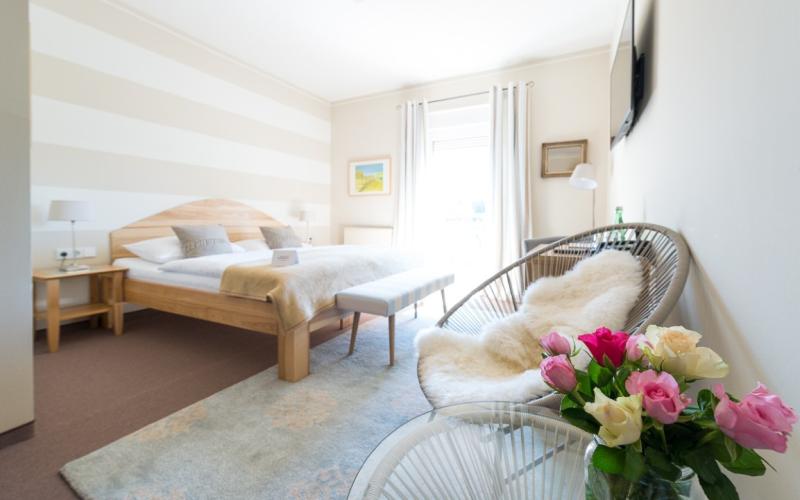 Hotel das Eisenberg, Zimmeransicht bei Doppelbelegung