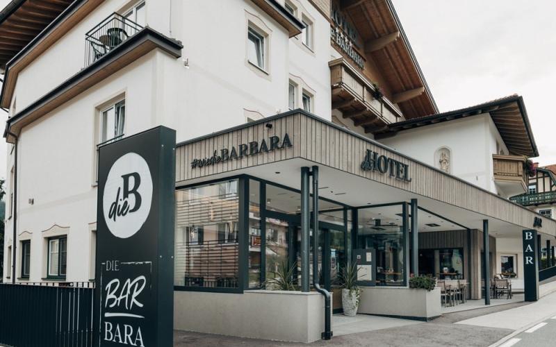 Aussenansicht des Hotels DIE BARBARA