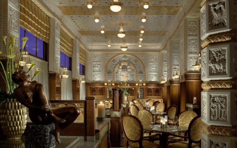 Art Deco Imperial Hotel Prag Das berühmte Cafe Imperioals im Art Deco Imperial Hotel Prag