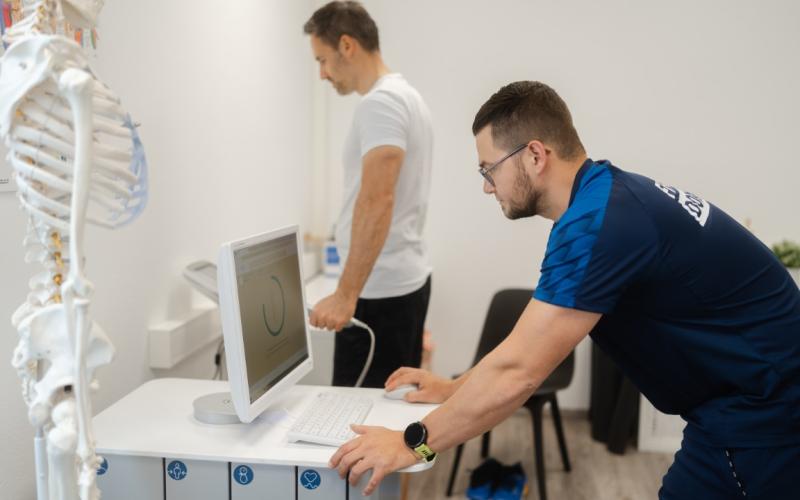 Fitness Dorner beim Gesundheitscheck