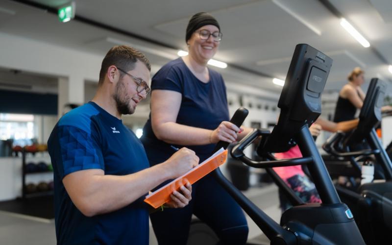 Fitness Dorner bei der Analyse