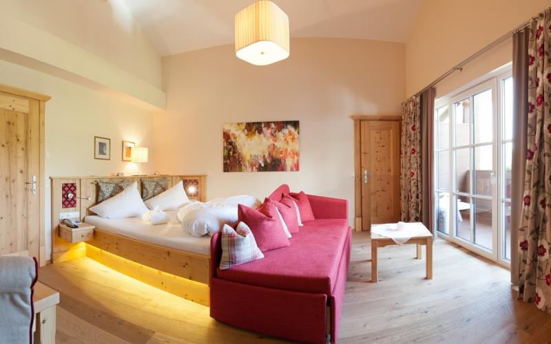 Beispiel eines Doppelzimmers im Hotel Übergossene Alm