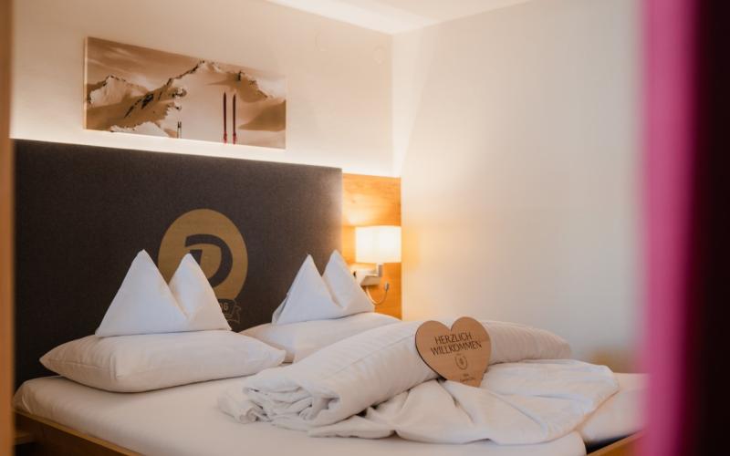 Beispiel eines Doppelzimmers im Dilly - Das Nationalpark Resort