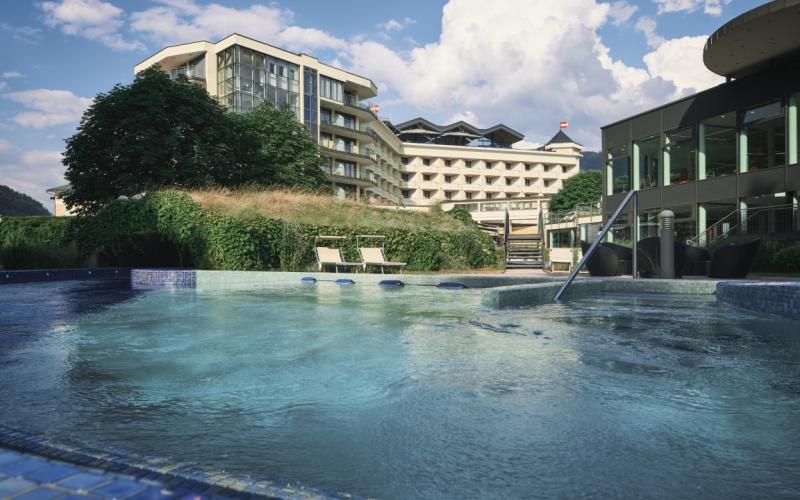 Aussenansicht des EurothermenResort Bad Ischl Hotel Royal