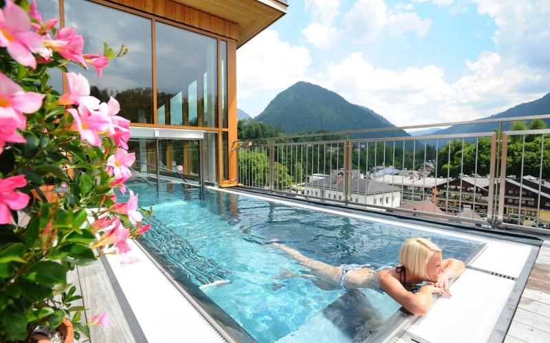 Aussenpool des SPA Hotels Erzherzog Johann