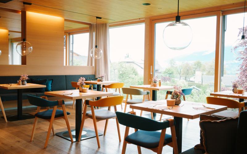 Restaurant im Hotel der daberer. das biohotel