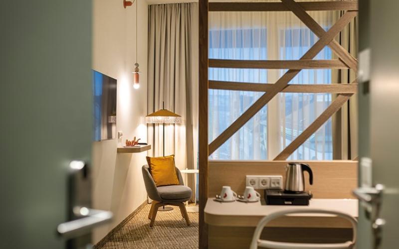 Beispiel eines Doppelzimmers im ARCOTEL AQ