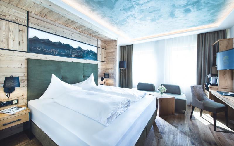 Beispiel eines Lifestyle-Doppelzimmers im Hotel Klosterbräu und Spa