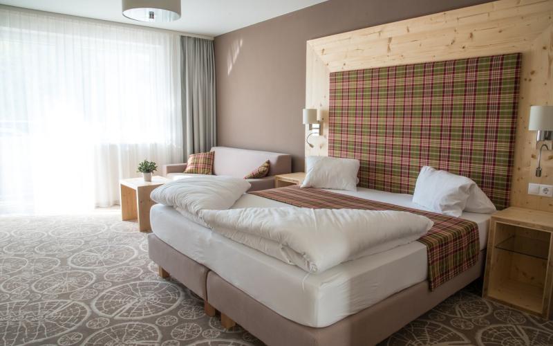 Beispiel eines neuen Doppelzimmers im Boutique Seehotel Erla