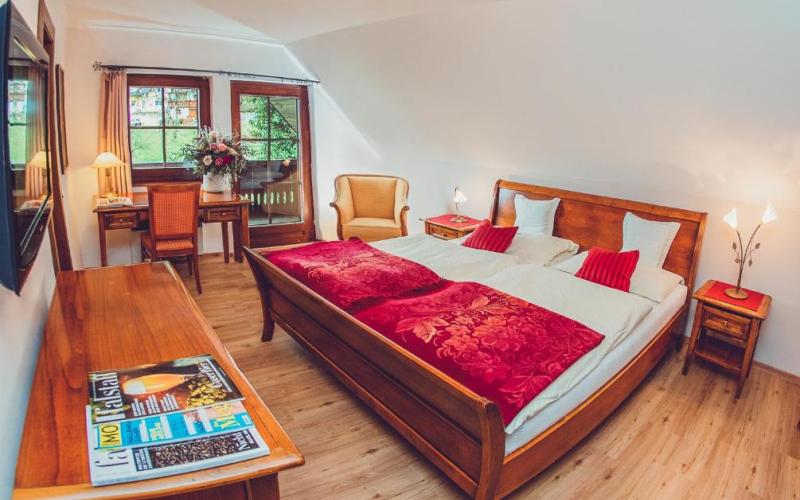 Beispiel eines Doppelzimmers im Landgasthof Neugebauer