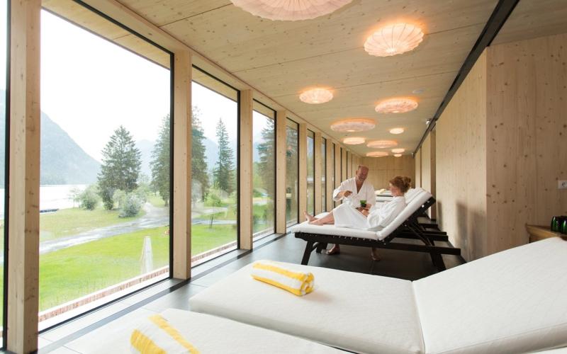 Panoramaruheraum im Hotel Fischer am See