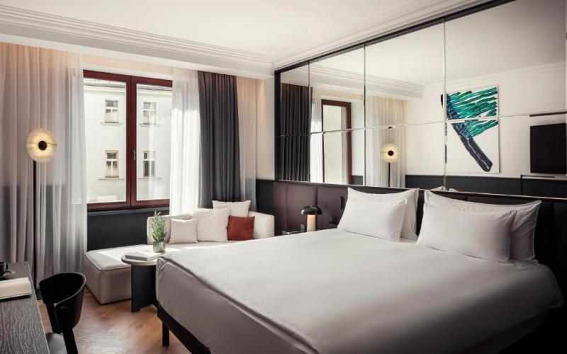 Beispiel eines Doppelzimmers im Almanac X Alcron Prague