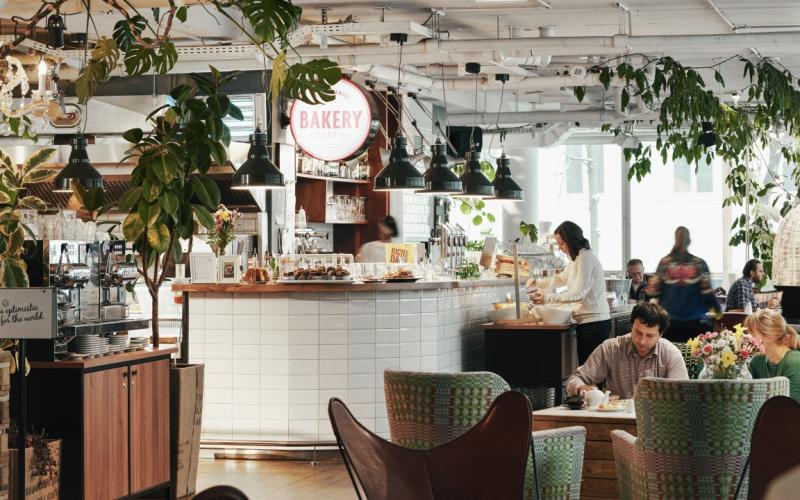 Lounge und Bar des Hotel Daniel Vienna