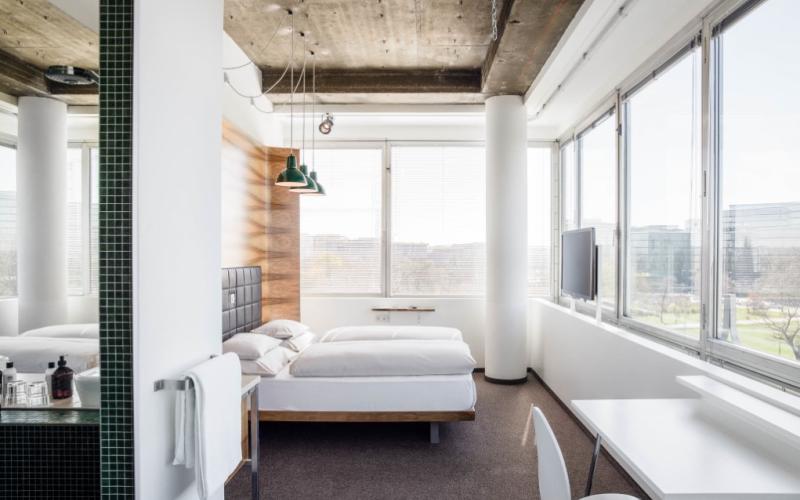 Beispiel eines Doppelzimmers des Hotel Daniel Vienna