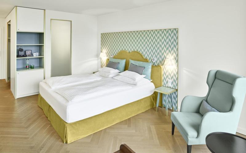 Beispiel eines Doppelzimmers im Maxx by Steigenberger Hotel Wien