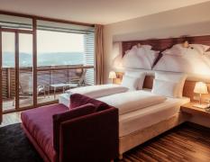 Beispiel eines Doppelzimmers des Falkensteiner Balance Resort Stegersbach