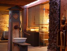 Sauna im Ayurveda Resort Mandira