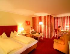 Beispiel eines Doppelzimmers im Parkhotel Bad Schallerbach