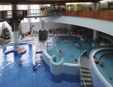 Blick in das Aqualand im MenDan Hotel
