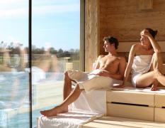 Sauna der St. Martins Therme und Lodge