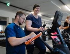 Fitness Dorner bei der Analyse