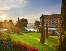 Hotel und Spa Der Steirerhof Aussenansicht des Hotel und Spa Der Steirerhof im Herbst