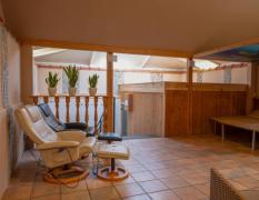 Wellnessbereich im Fitnesscenter Moving in Wimpassing