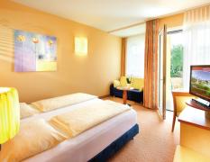 Beispiel eines Doppelzimmers Comfort im EurothermenResort Bad Schallerbach Hotel Paradiso