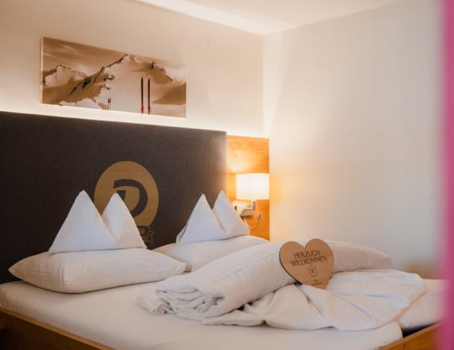 Beispiel eines Doppelzimmers im Dilly - Das Nationalpark Resort