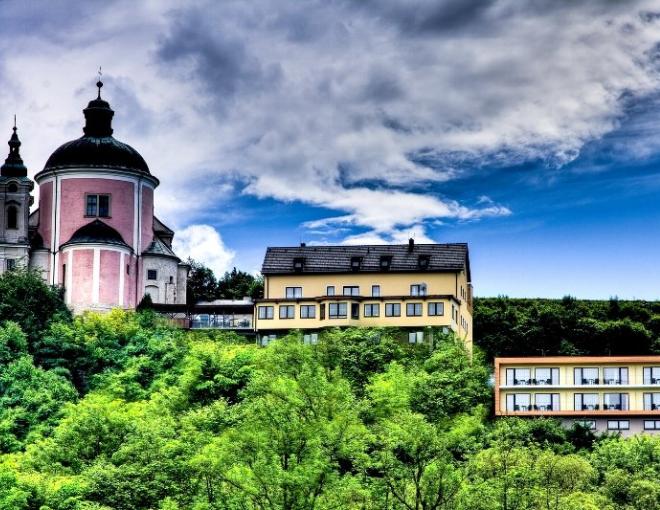 Aussenansicht des Hotels und Restaurant Christkindlwirt